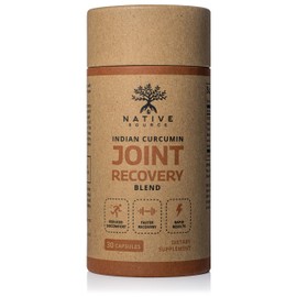 Indian Curcumin: Joint Recovery | Turmeric, Tamarind Seeds, Boswellia and Black Pepper Extracts | Biodegradable BPA-Free Bottle | 30 Capsules | MAHA | Dietary Supplement