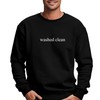 Washed Clean Sweatshirt, Forgiven and Free, Christian Redemption Apparel, Grace-Filled