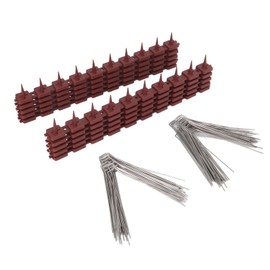 Picos para Palomas, Acero Inoxidable de 15 Pies para Evitar Daños, Fácil Instalación, Picos Repelentes de Pájaros Disuasorios Visuales y Físicos para Buzón