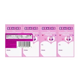 Tiny Conversation Hearts Value Pack, Valentines Day Candy, Individually Wrapped Packs | (16 - Pack)