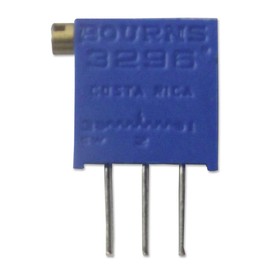 (BOURNS) TRIMMER, 25 TURN 500K | VARIABLE/TRIMMING RESISTORS, 1 X QTY - 3296X-1-504LF