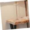 Levemolo Lamp Parts Solid Wood Lamp Base Round Wooden Lamp