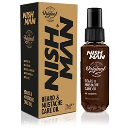 nishman Aceite Para El Cuidado De La Barba Y El Bigote 75 Ml