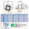 Drive-in Nuts M12 Stainless Steel Pack of 20 Drive-In Nuts