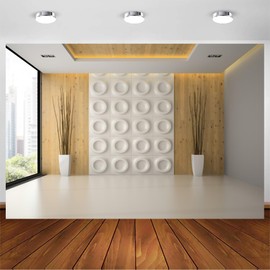 CSFOTO 6x4ft Office Backdrop French Windows Business Room Workplace Screen Scene Backdrops for Video Recording Office Backdrop for Video Conference Zoom Room Background