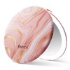 Fancii Taylor LED Lighted Travel Makeup Mirror, Rechargeable, 10x /1x