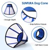 SUNFURA Dog Cone, Soft Cone for Dogs to Stop Licking,