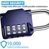 Padlock Combination Locks Combination Lock Small Padlock Combination Code 4