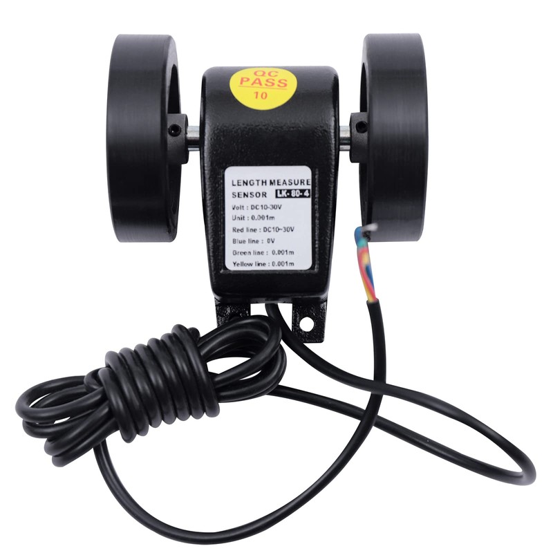 Wheel Sensor Meter Counter, HD Display Length Meter Measuring Counter,