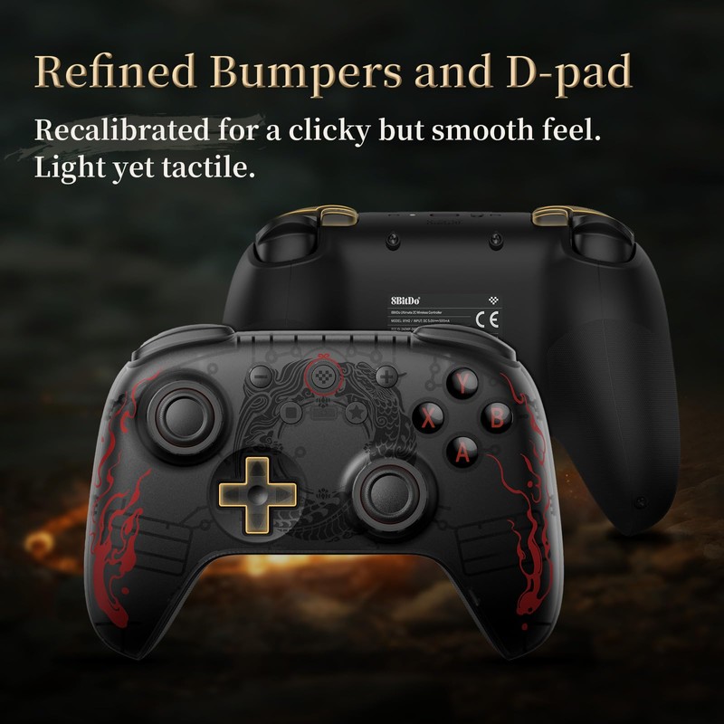 8Bitdo Ultimate 2C Wireless Controller for Windows PC and Android,