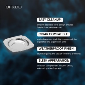 Ashtray, Mini Ashtray, Cigar & Cigarette tray, Ashtrays Large, Ashtrays Outdoor