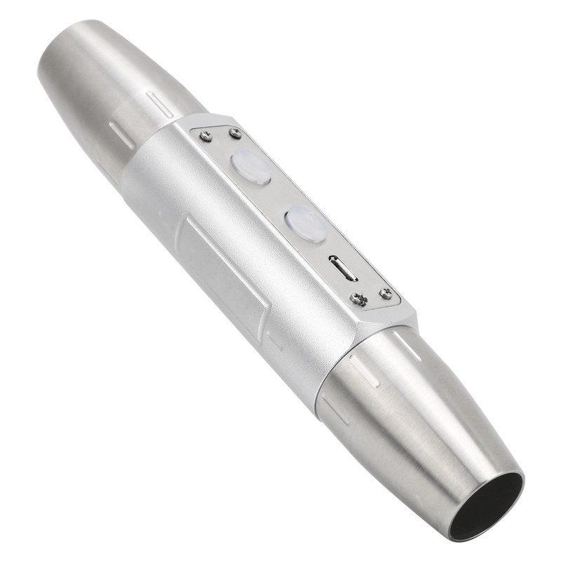 4 Lights Professional Flashlight Jewelry Identification USB Rechargeable Bright Torch