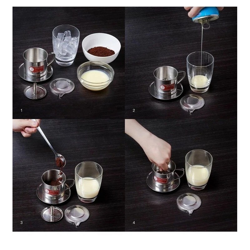 gem Vietnamese Drip Coffee Filter Maker Press 8oz