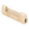 Antique Style Lock Spacing 5.9cm Auspicious Fish Lock Chinese Locks