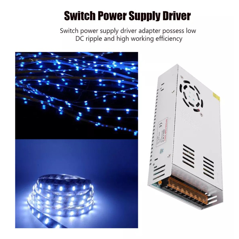 MIZETLI Fuente De Poder Voltaje 24v 20a Alimentación Conmutada 480w