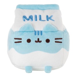 Pusheen Sips: Regular Milk Carton Plush Toy, 12 cm Height
