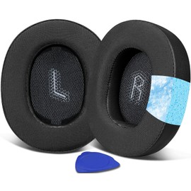 SOULWIT Kühlgel Ersatzpolster Ersatz Ohrpolster für JBL E55BT(E55 BT) Over-Ear Wireless Kopfhörer,Polster mit Geräuschisolierungsschaum