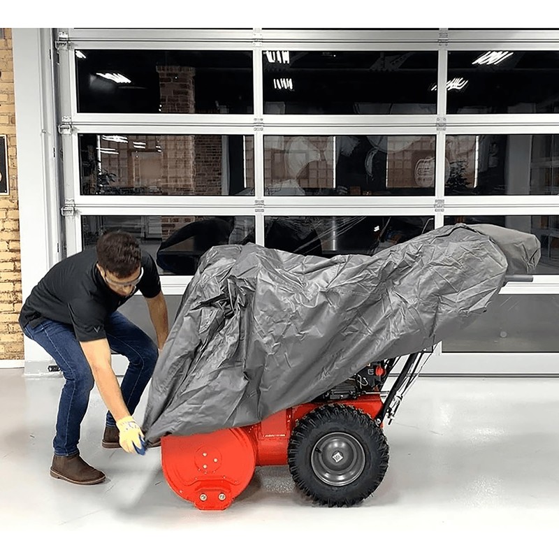 Ariens Waterproof Snow Blower Cover, Heavy Duty Fabric Storage and