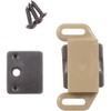 Magnetic Catch, Single Magnet, Brown Plastic by Stone Harbor Hardware