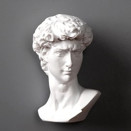 Ancient Greek Mythology Character Statue Refrigerator Magnet, Celebrity Sculpture Fridge Magnets Whiteboard Refrigerator Home Office Decoration (David)