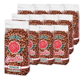 Camellia Brand Dried Crowder Peas – Premium Southern Field Peas with Rich, Earthy Flavor for Soul Food, Hoppin’ John, Stews, Salads, and Healthy Vegetarian Meals – Non-GMO, Gluten-Free 1 Pound (Pack of 12)
