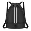 Ninonly Knapsack, Gym Sack, Large Capacity, Waterproof, Lightweight, Foldable, Separate