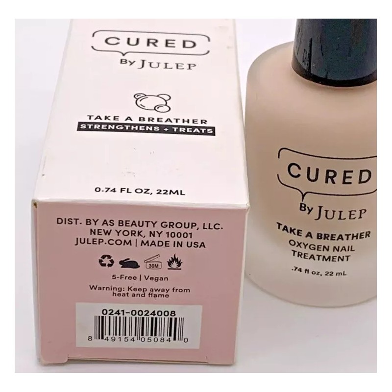 Julep Cured By Julep Take A Breather Oxygen Nail Treatment