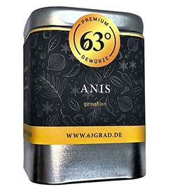 63 Grad - Ground anise in our popular aroma protection tin (80 g)
