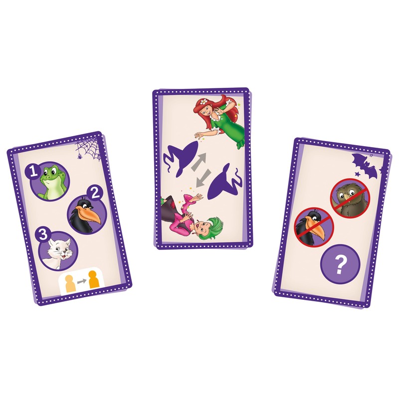 Schmidt Spiele 40658 Bibi Blocksberg, The Witch Hat, Memo and