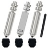 3PK 0.4mm Hardened Steel Integrated Nozzle for Anycubic Kobra X/Kobra