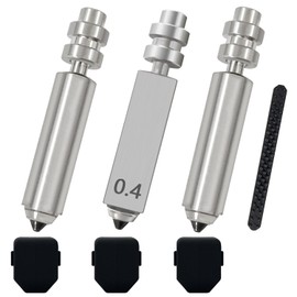 3PK 0.4mm Hardened Steel Integrated Nozzle for Anycubic Kobra X/Kobra 4