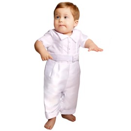 Sevva A timeless and beautiful all in one baby boys christening suit and matching hat (18-24 Months)