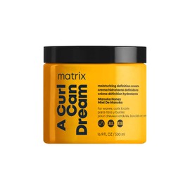 Matrix A Curl Can Dream Crema para peinar|Crema para peinar hidratante para cabello rizado u ondulado | Define los rizos, controla el frizz, hidrata y termoprotector |Con miel de manuka 500ml