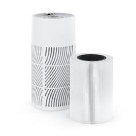 Nuwave H13 True HEPA Air Purifier for Bedrooms & Large Room up to 857 Sq Ft, 2025 New & Improved RPM Removes 99.97% of Smoke Pollen Pet Hair to 0.3 Micron 3 Fan Speeds Portable Ozone-Free