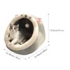 Cute Cat Beds for Indoor Cats, 2 in 1 Cozy