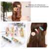 MEJULY 3PCS Hair Clips Silicone Molds Resin Acrylic Hairpin Silicone