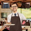 4 Packs Chef Apron, Waterproof Apron, Adjustable Apron with 2