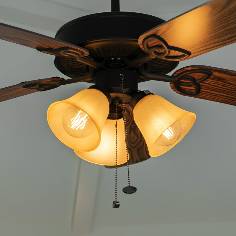 Hudson 6W Edison LED Light Bulb - G25 Globe, 4-Pack,