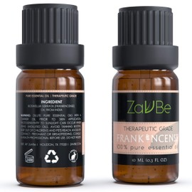 MABUA Frankincense Oil (Boswellia serrata) 100% Pure, Natural, Therapeutic Grade 10 mL (1/3 oz)