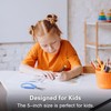 Sokoweii Tijeras de bucle, diseño adaptativo, entrenamiento preescolar, mini tijeras