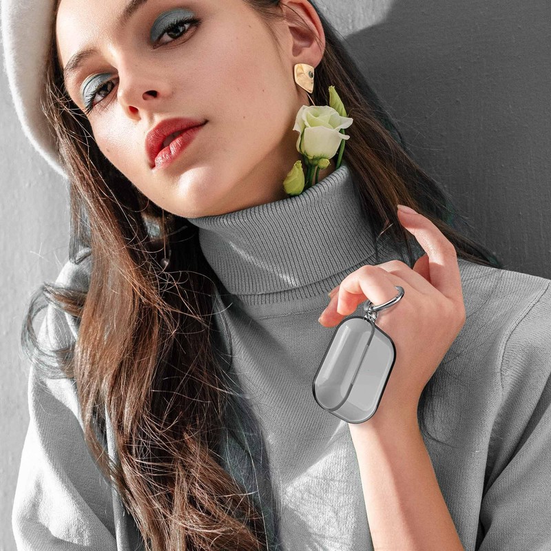 ULAK Compatible with Airpods Pro Case Cover, Designed Protective Cover