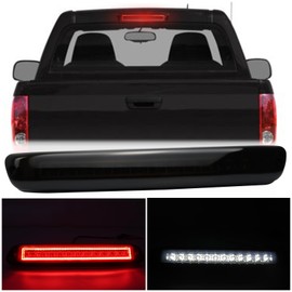KEEGTBOX High Mount Stop Lights LED Third Brake Light Assemblies Compatible with Chevy Colorado/GMC Canyon 2004-2012 Rear Center LED 3rd Brake light Replacement (Smoke Lens)