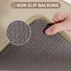 QiCaiJia Waffle Kitchen Mats for Floor, Super Absorbent Kitchen Mat