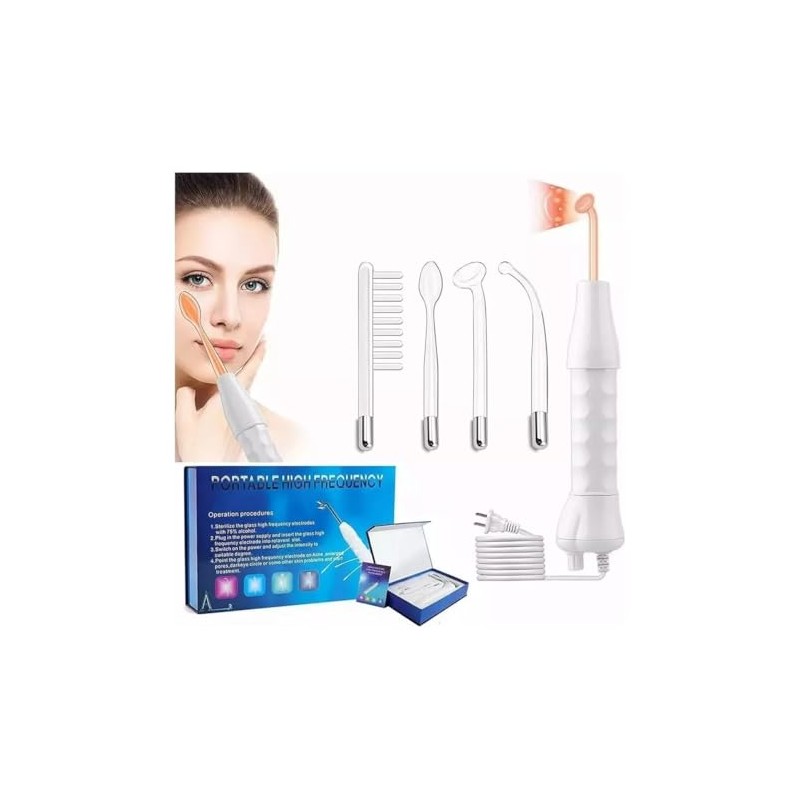 Máquina de Terapia Facial Dispositivo de Alta Frecuencia