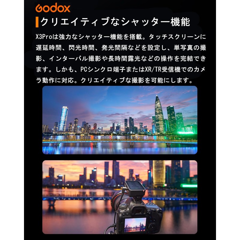 Godox X3Pro S Sony TTL Flash Trigger Speedlite Transmitter 2.4G