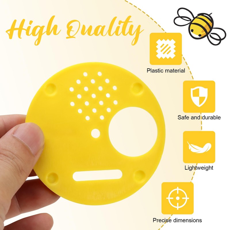 Plastic Beehive, 12pcs/set Plastic Beehive Nuc Box, Entrance Gate Beekeeping