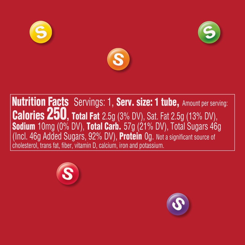 SKITTLES Original Littles Chewy Candy, Share Size, 1.9 oz Tube