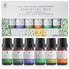 Pursonic Essential Oils Set - Top 6 Aromatherapy Blends Gift