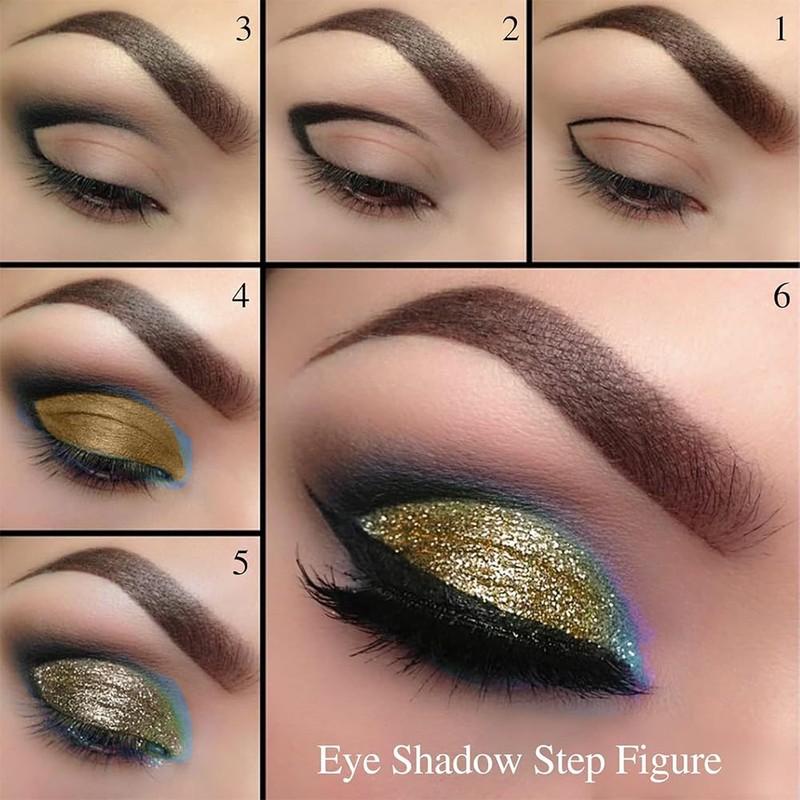 Glitter Eyeshadow, Glitter Eyeshadow Liquid, Liquid Eyeliner, Eyeshadow Pen, Cream
