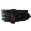 king2ring Genuine Leather Power Belt Weight Lifting Belt pk3500 (Black,